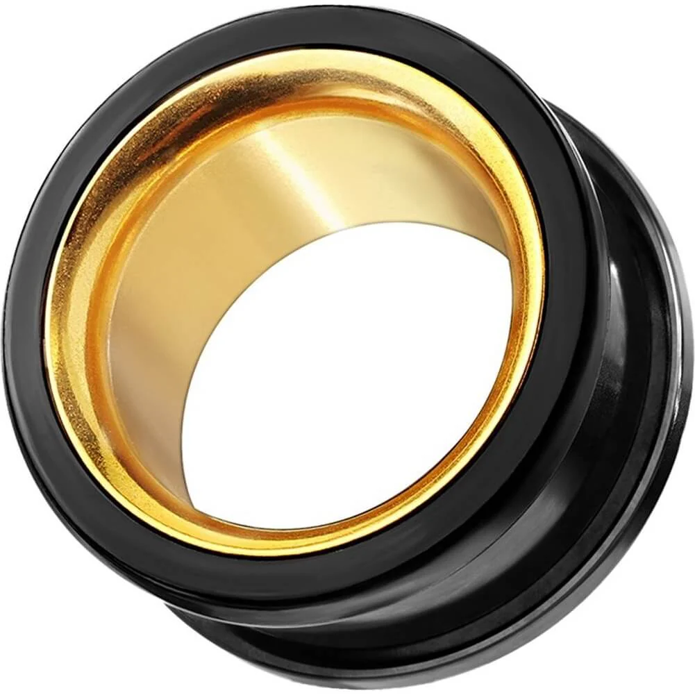 Tunnel Schwarz Gold