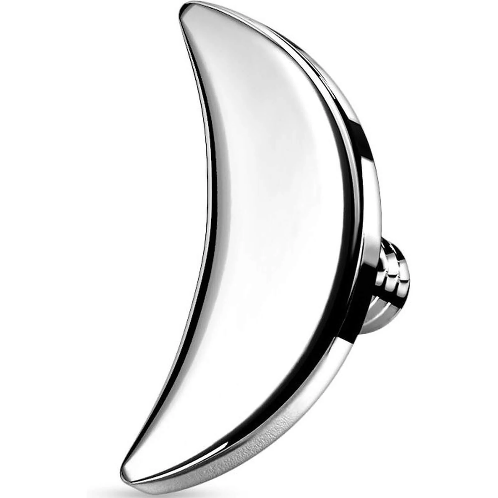 Top Top Mond Flach Silber Innengewinde