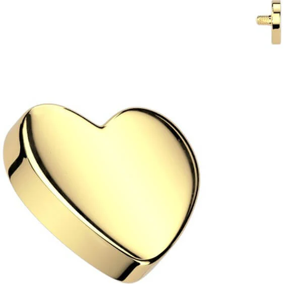 Titan Top Top Herz Flach Innengewinde - Image 3