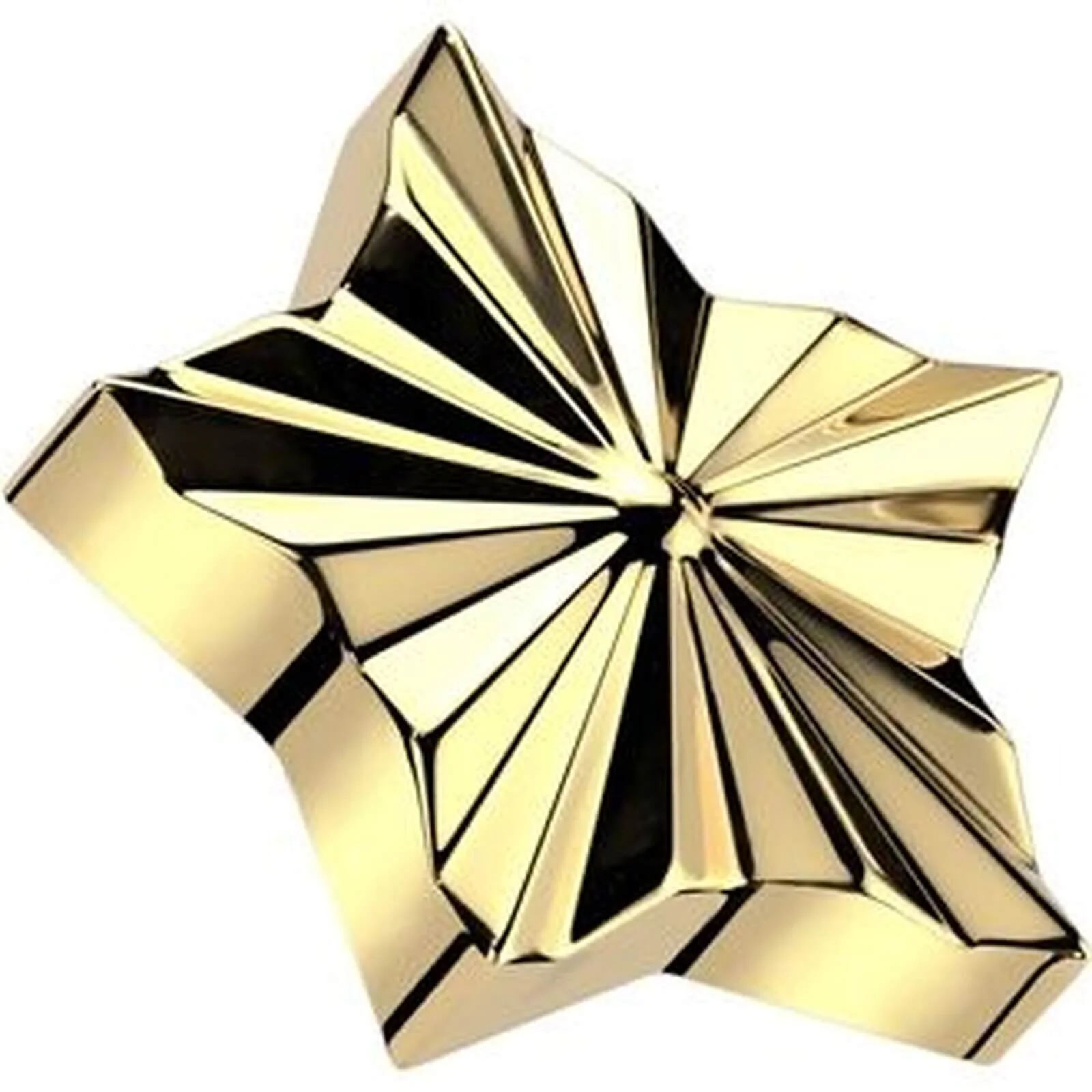 Titan Top Aufsatz Stern Diamantschliff Innengewinde