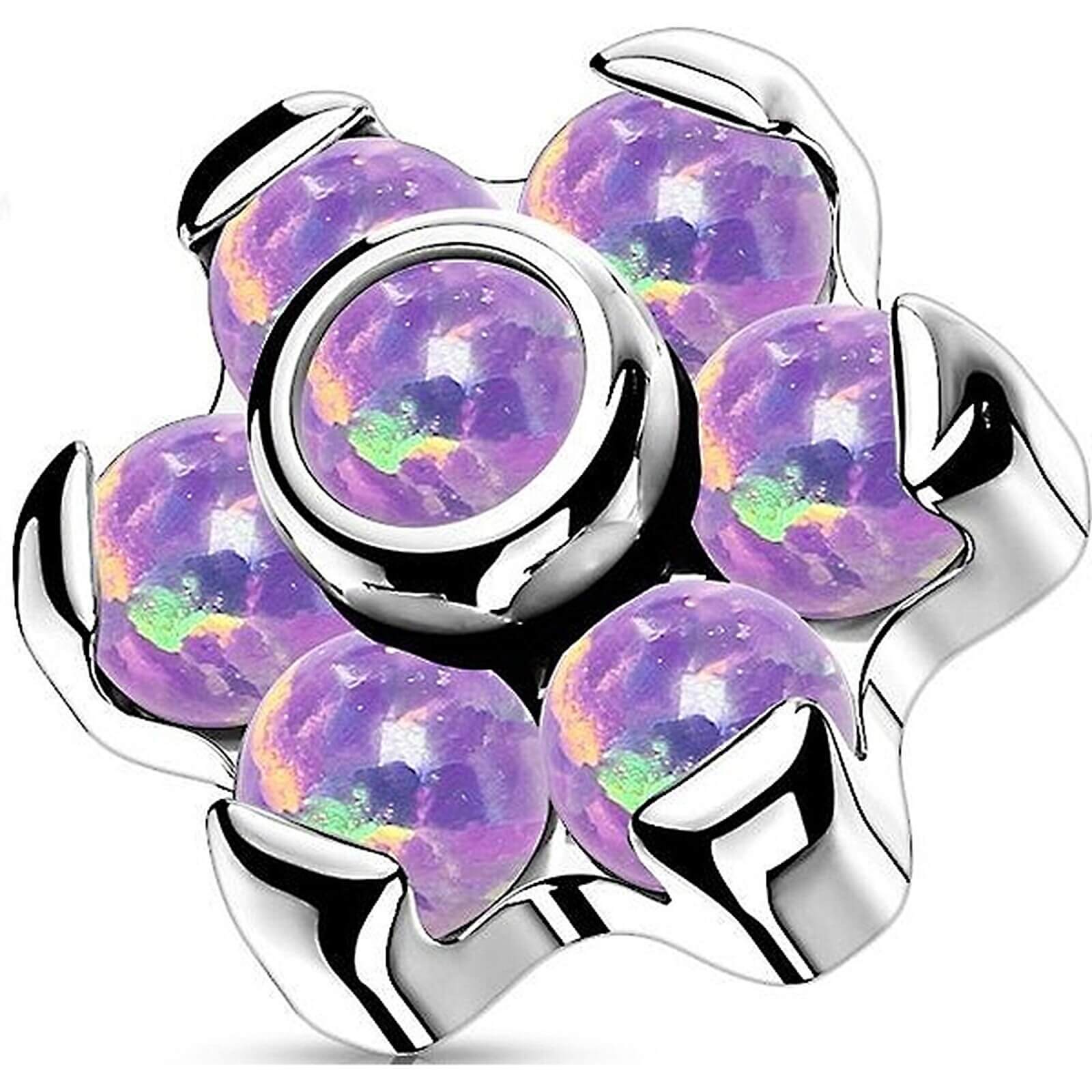 Titan Top Top Blume Opal Innengewinde
