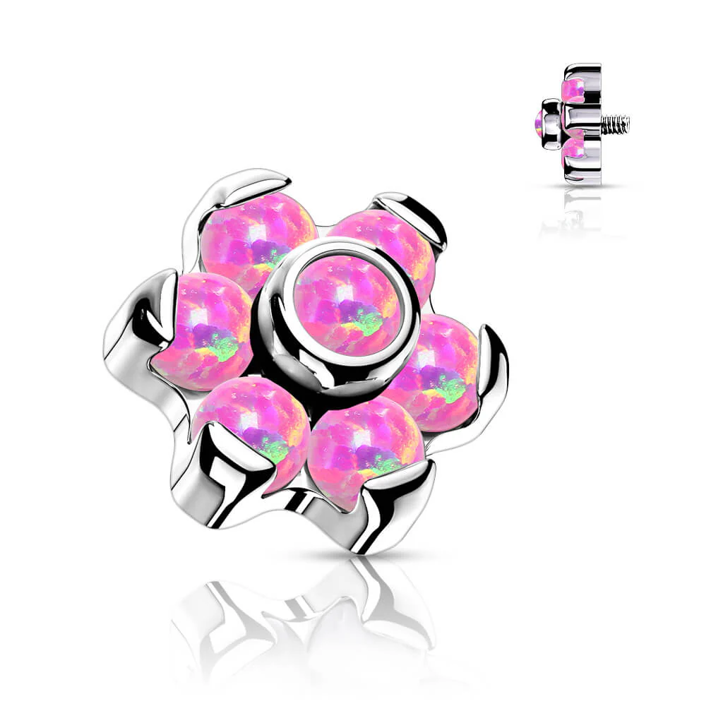 Titan Top Top Blume Opal Innengewinde - Image 5
