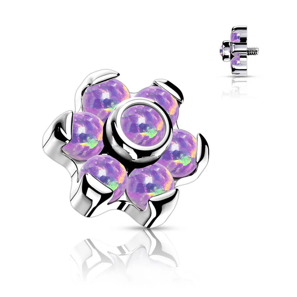 Titan Top Top Blume Opal Innengewinde - Image 7