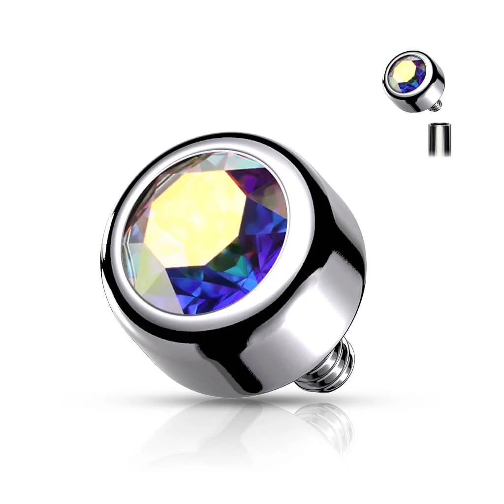 Titan Top Top Swarovski Innengewinde - Image 6