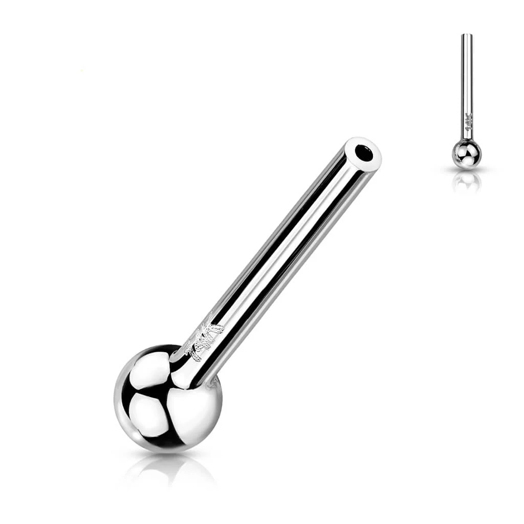 14 Karat Gold Stab Kugel 14K Gold Push-In - Image 2