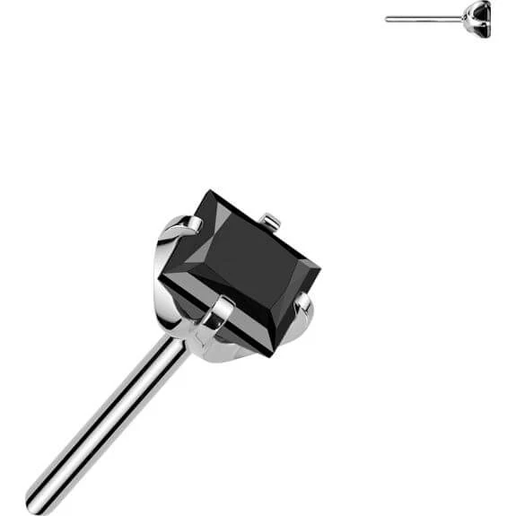 Titan Top Aufsatz Zirkonia Quadrat Push-In - Image 4
