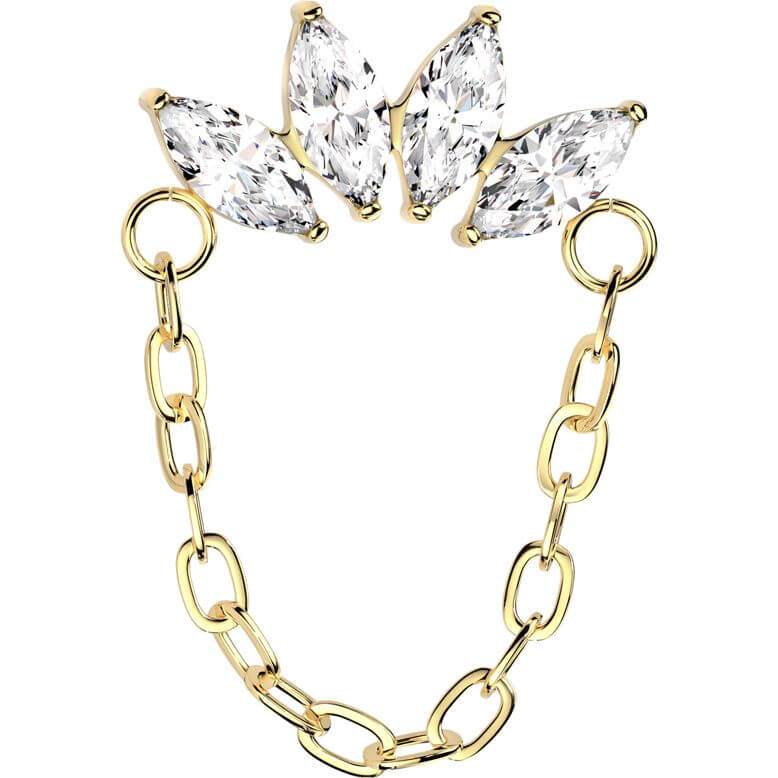 Titan Top Kette Marquiseschliff Push-In - Image 4
