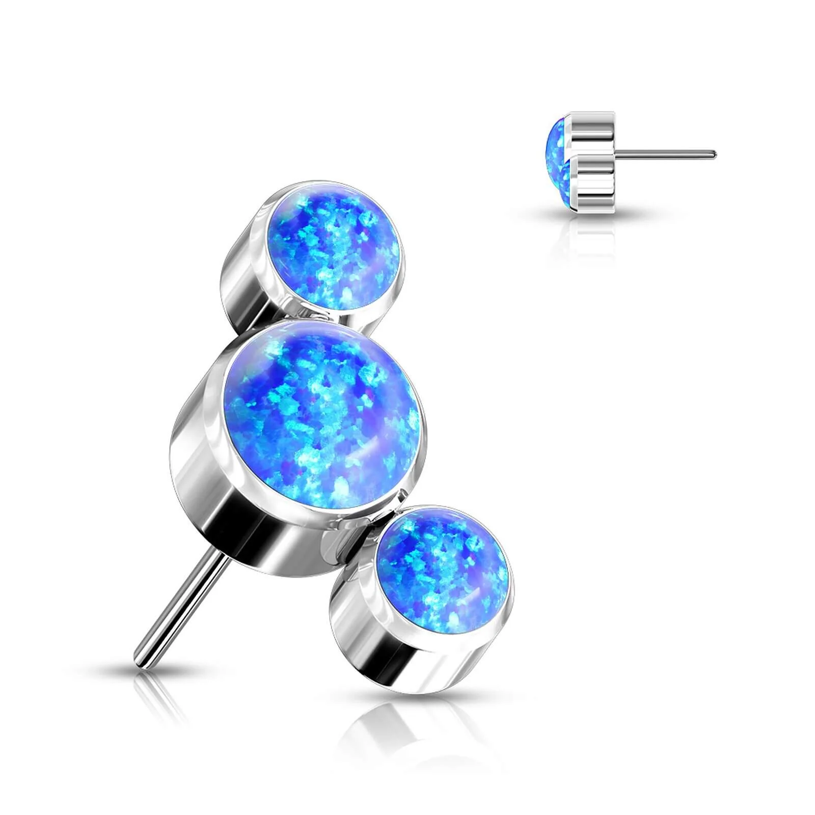 Titan Top Top 3 Opal Silber Push-In