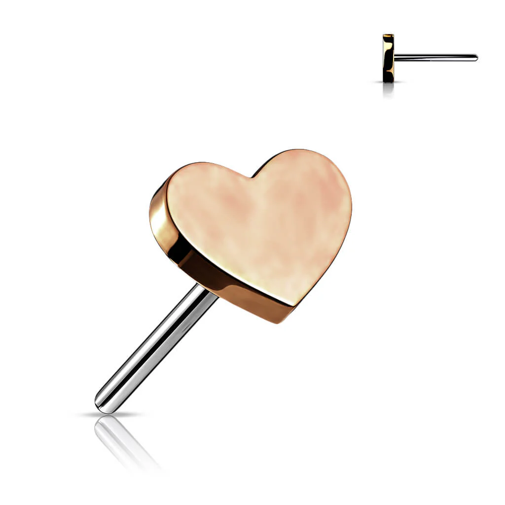 Titan Top Top Flach Herz Push-In - Image 5