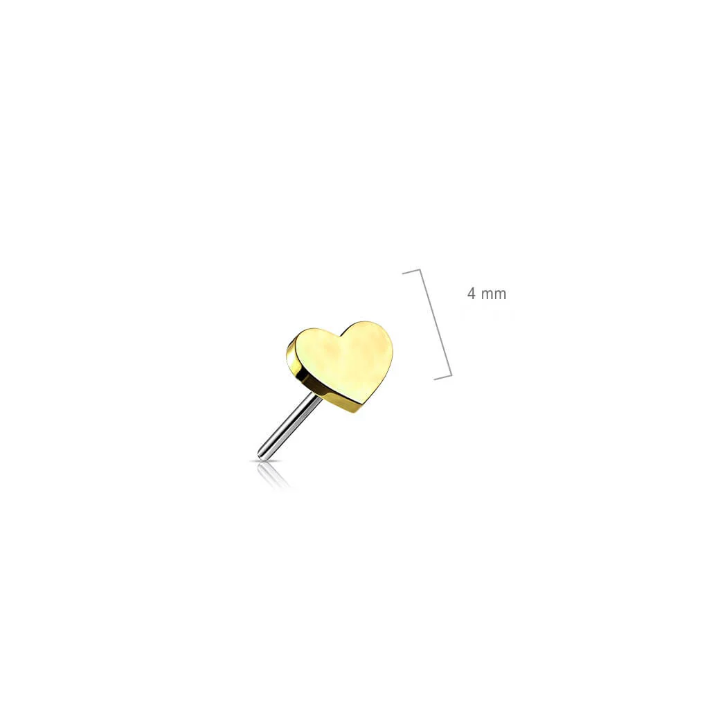 Titan Top Top Flach Herz Push-In - Image 8