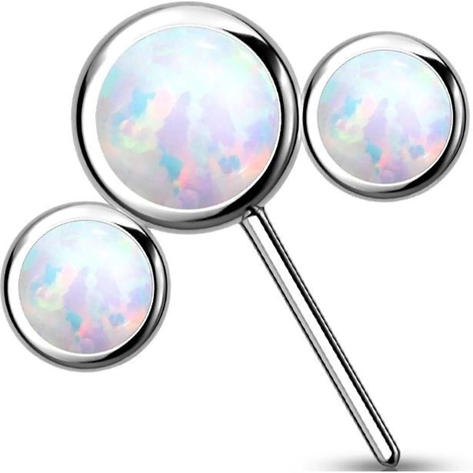 Titan Top Top 3 Opal Silber Push-In