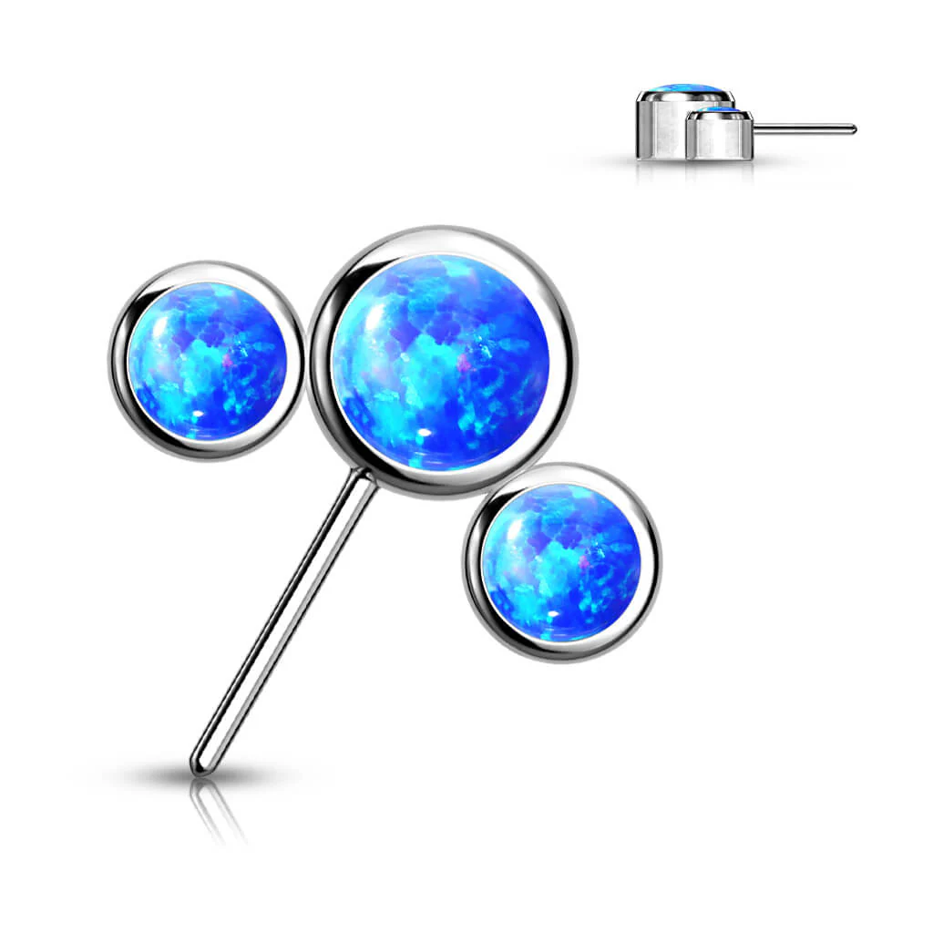 Titan Top Top 3 Opal Silber Push-In - Image 2