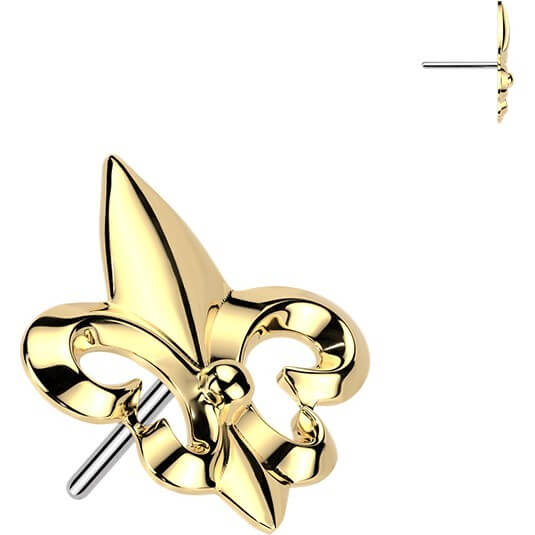 Titan Top Top fleur de lis Push-In - Image 2