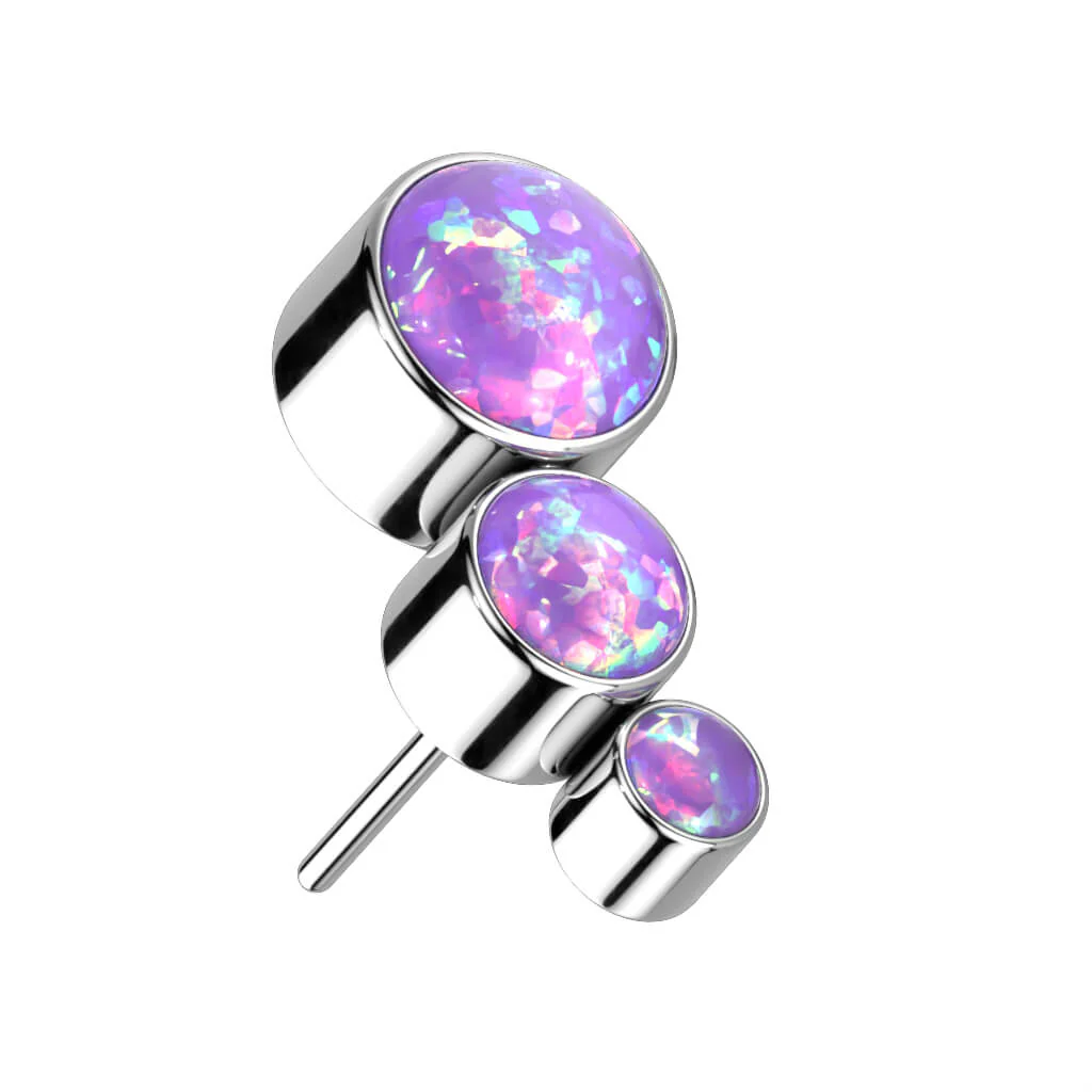 Titan Top 3 Opal Silber Push-In - Image 5