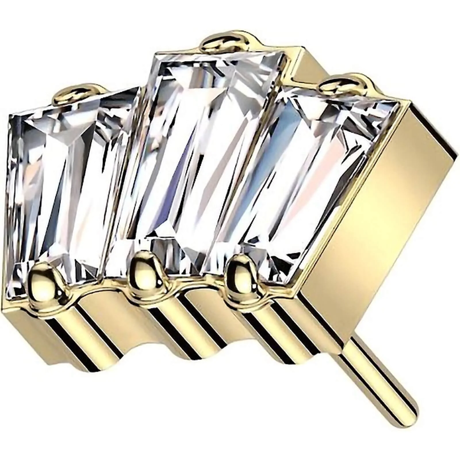 Titan Top Top 3 Zirkonia Opal Push-In