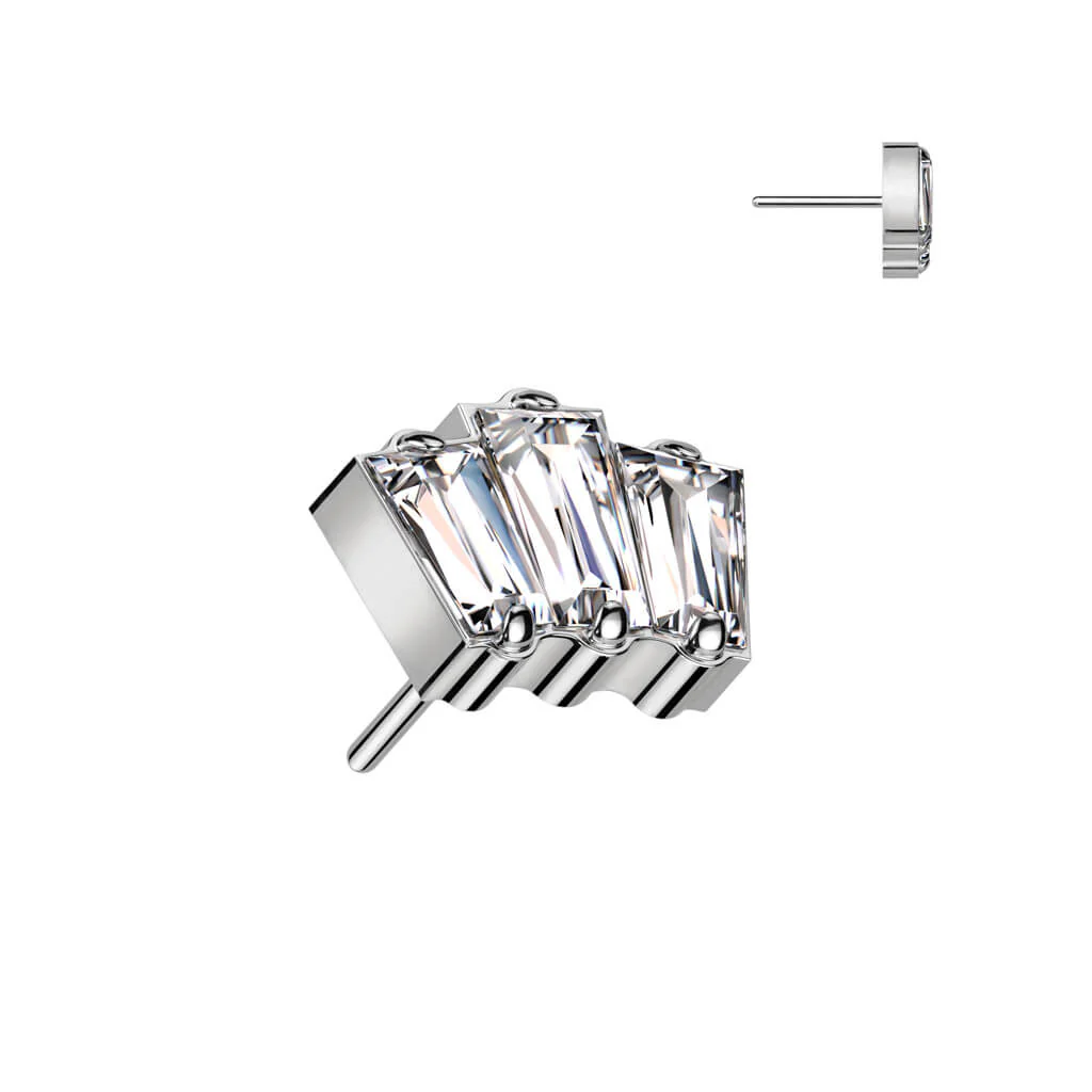 Titan Top Top 3 Zirkonia Opal Push-In - Image 5