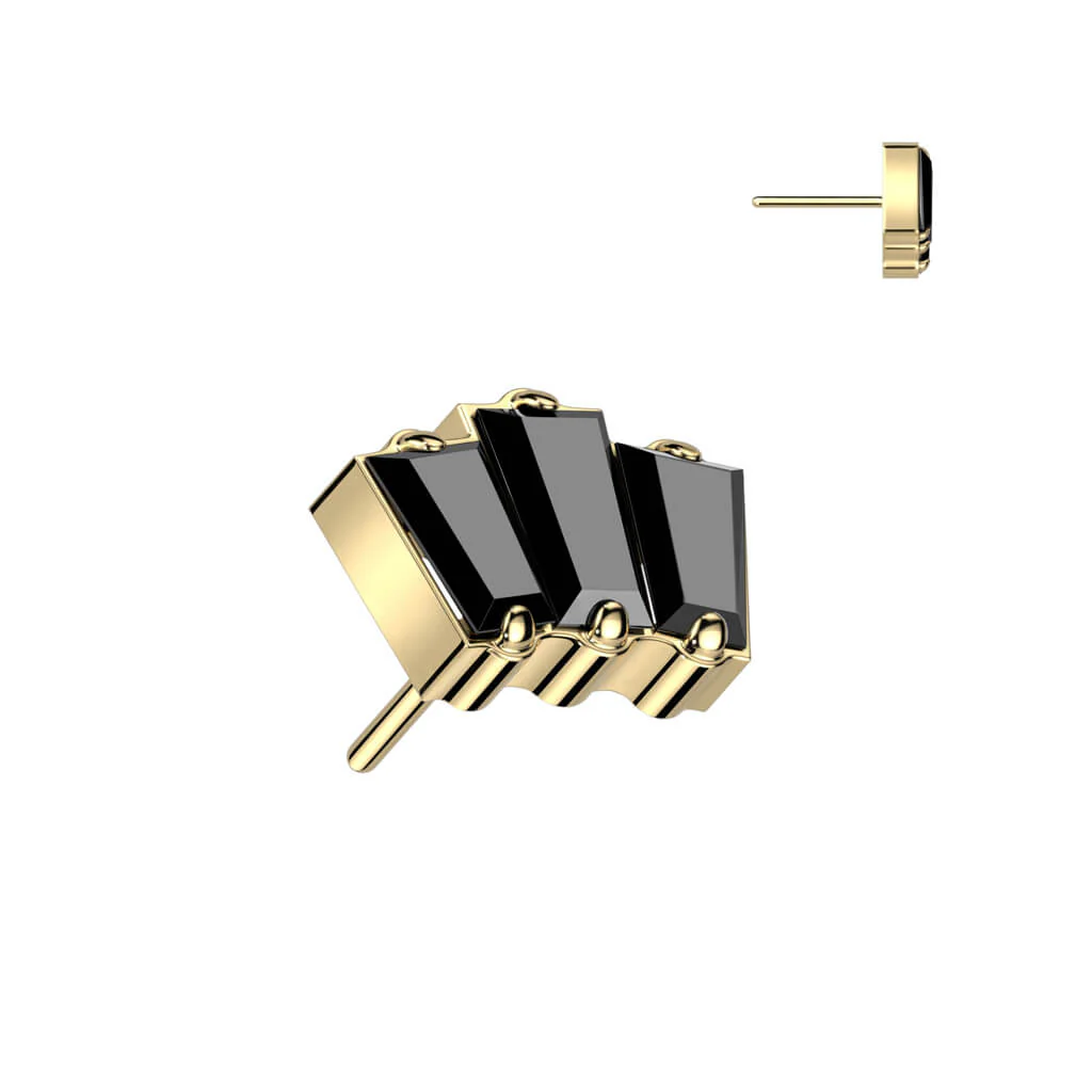 Titan Top Top 3 Zirkonia Opal Push-In - Image 7