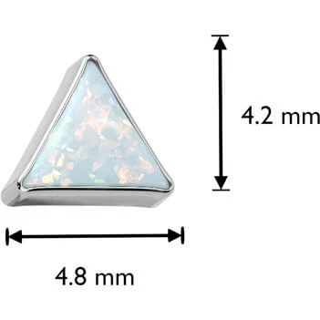 Titan Top Dreieck Zargenfassung Opal Push-In - Image 7