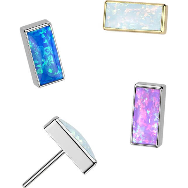 Titan Rechteck Zargenfassung Opal Push-In - Image 2