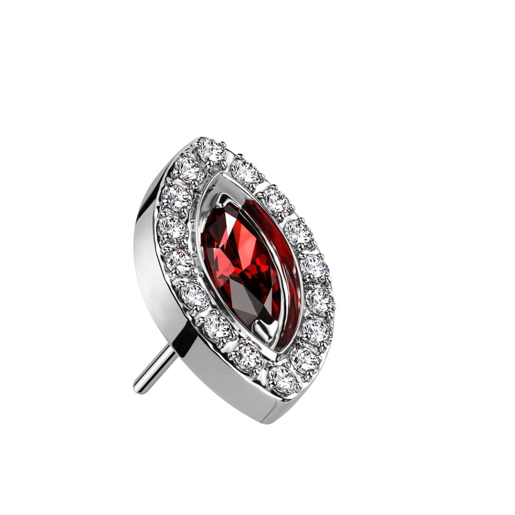 Top Marquise Schliff Zirkonia Push-In - Image 4