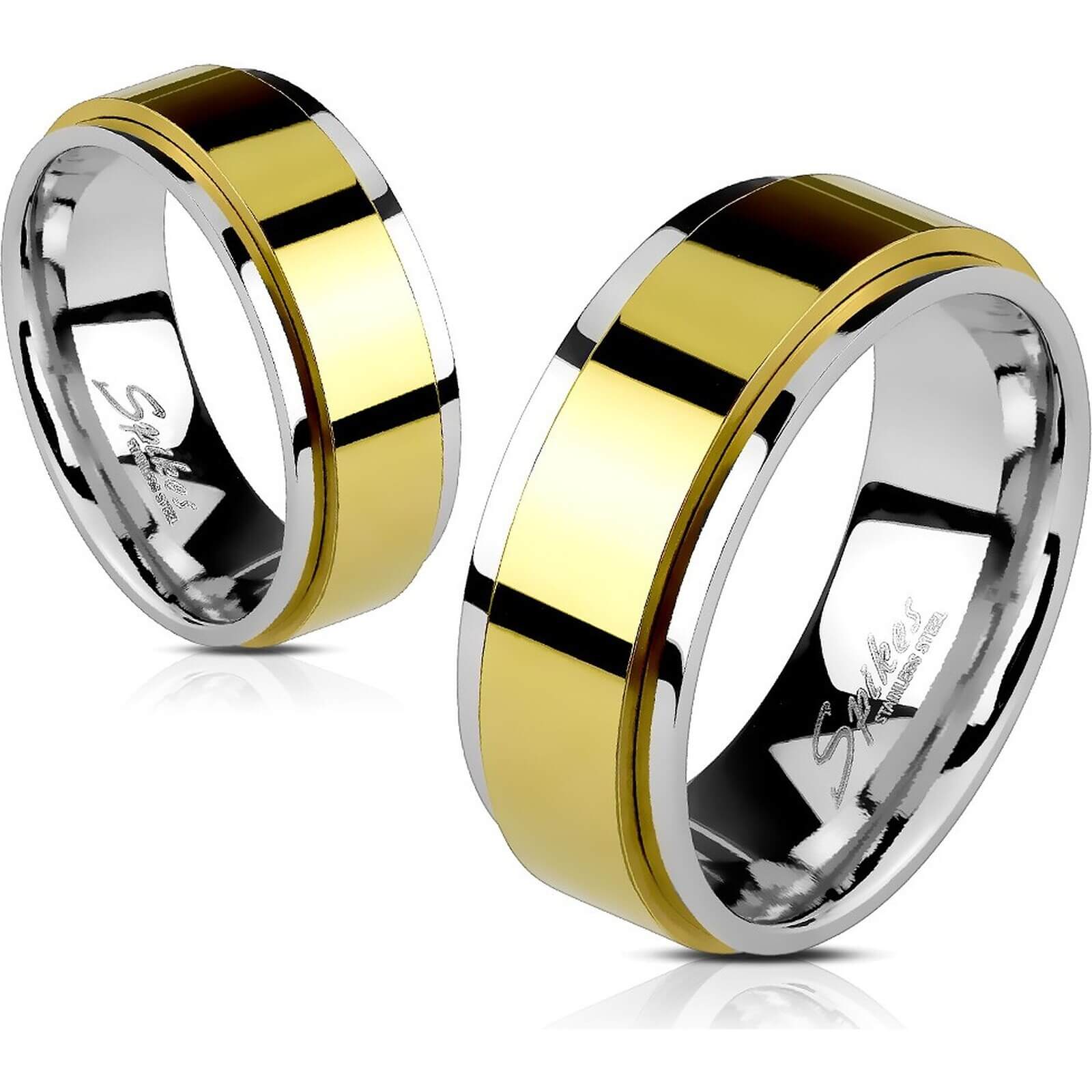Fingerring Gold Silver