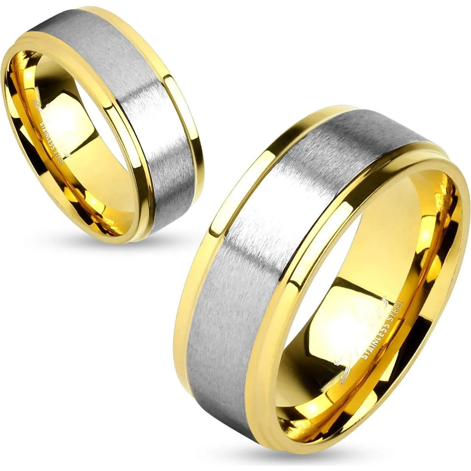 Fingerring Silber Gold