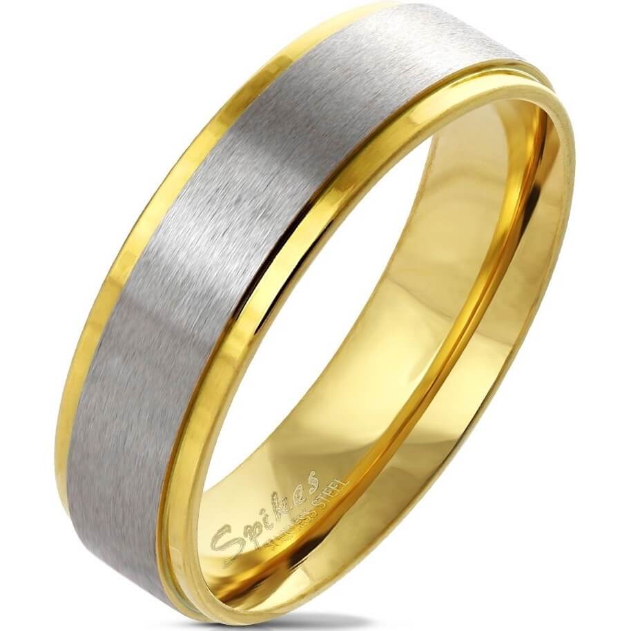 Fingerring Silber Gold