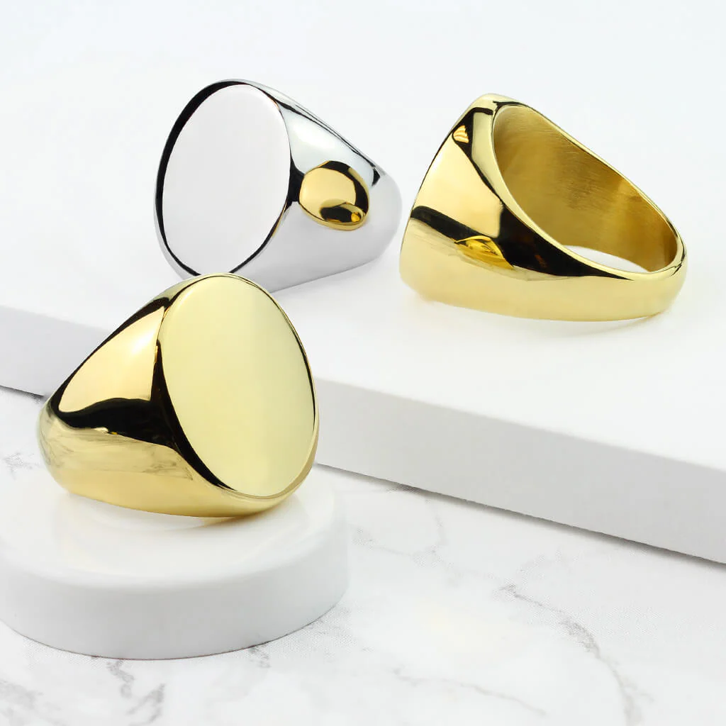 Fingerring Rund Gold - Image 3