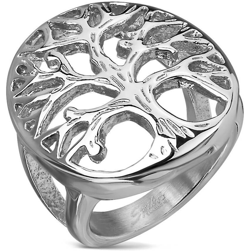 Fingerring Lebensbaum Silber