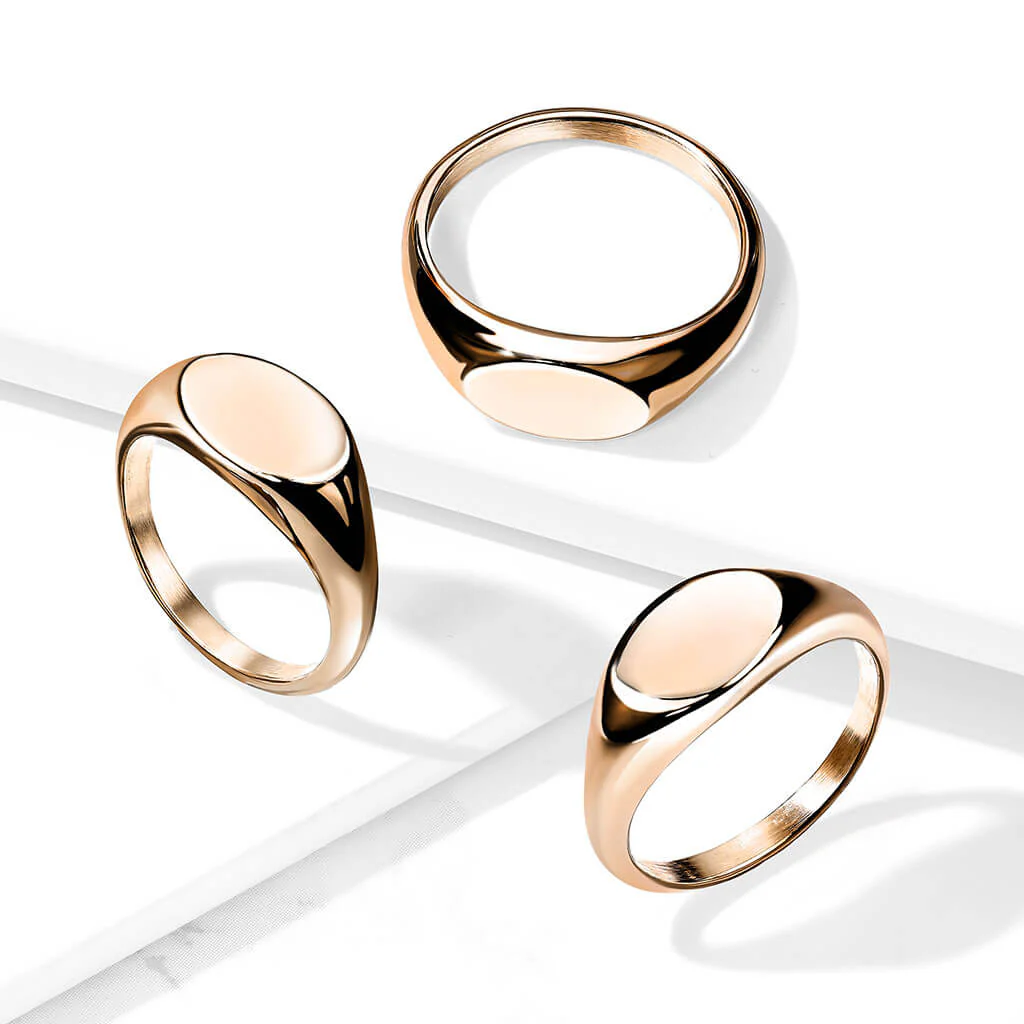 Fingerring Oval Roségold - Image 2