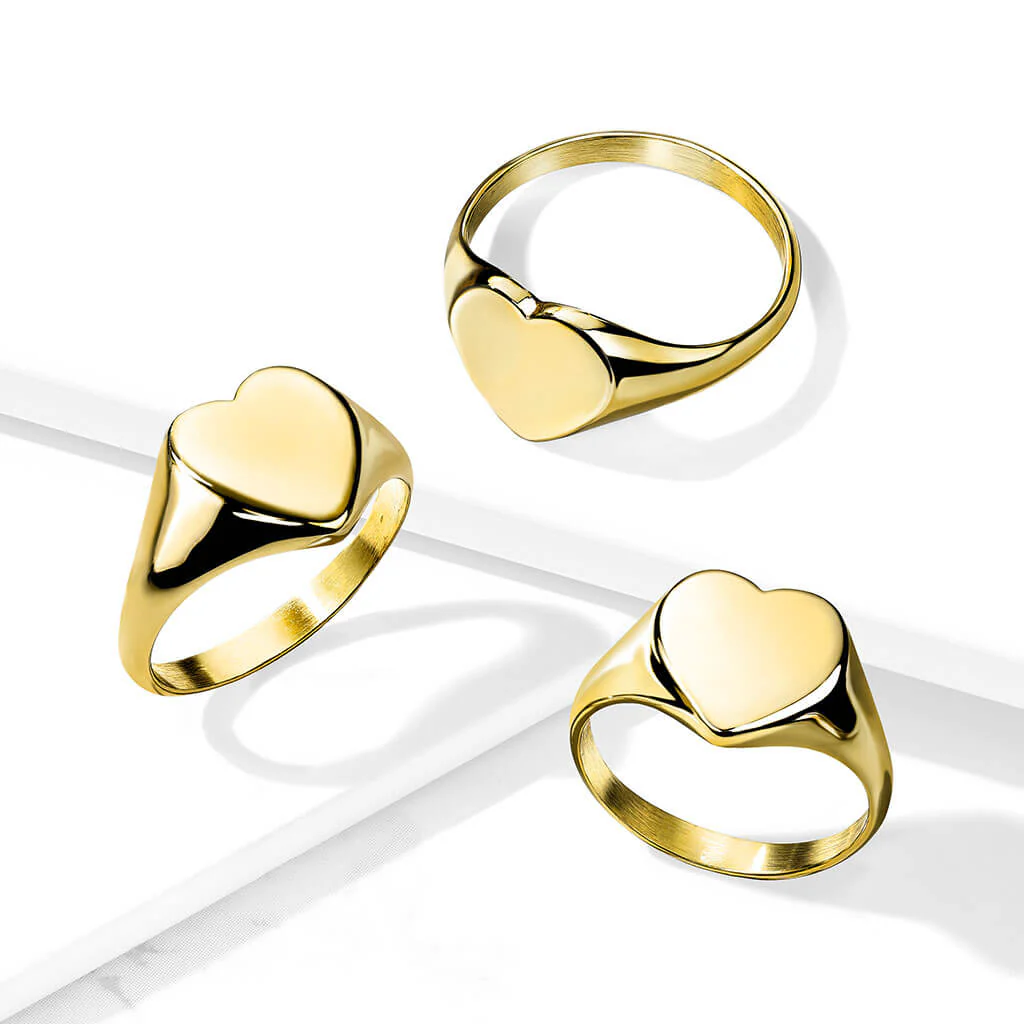 Fingerring Herz Gold - Image 2