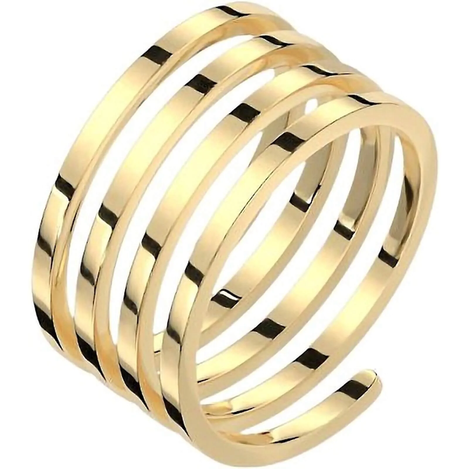 Fingerring Spirale Gold