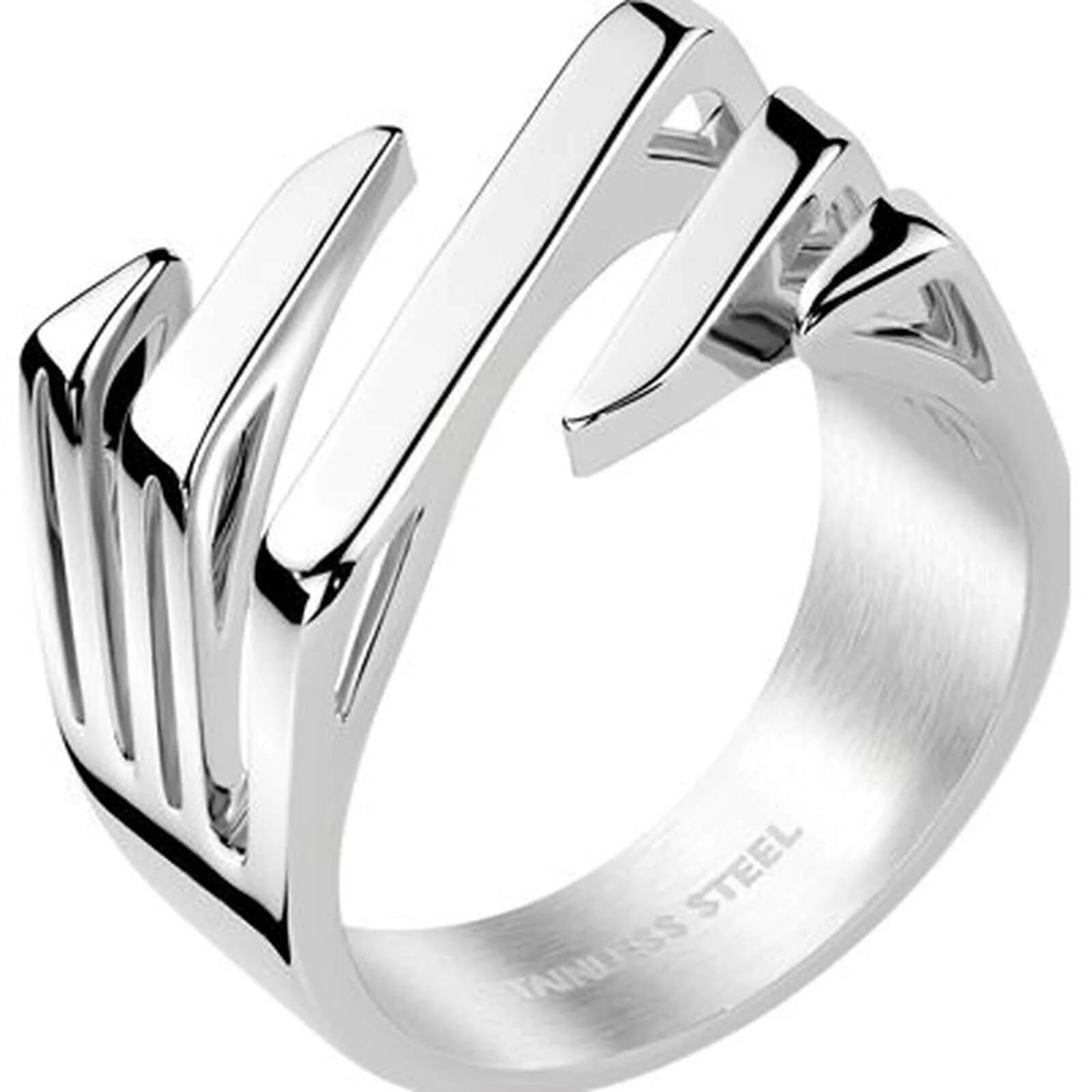 Fingerring Flache Vorderseite