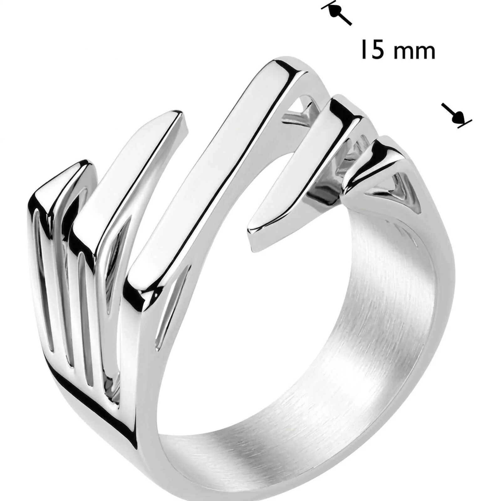 Fingerring Flache Vorderseite - Image 3
