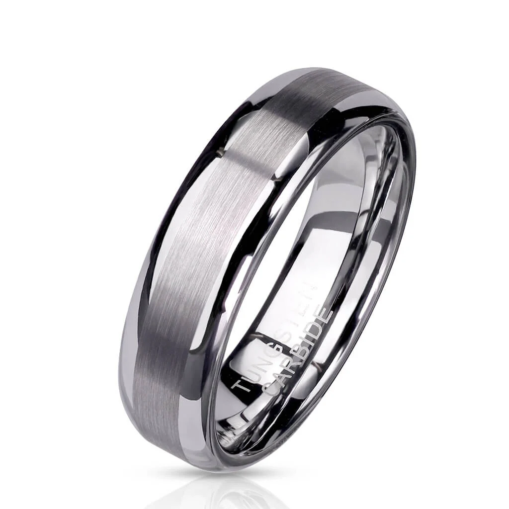 Fingerring Gebürstet Silber - Image 2