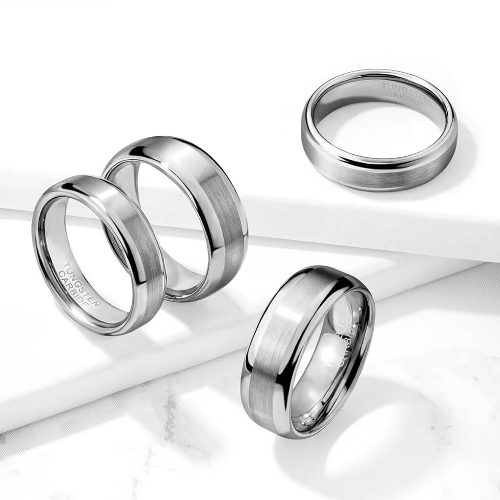 Fingerring Gebürstet Silber - Image 3