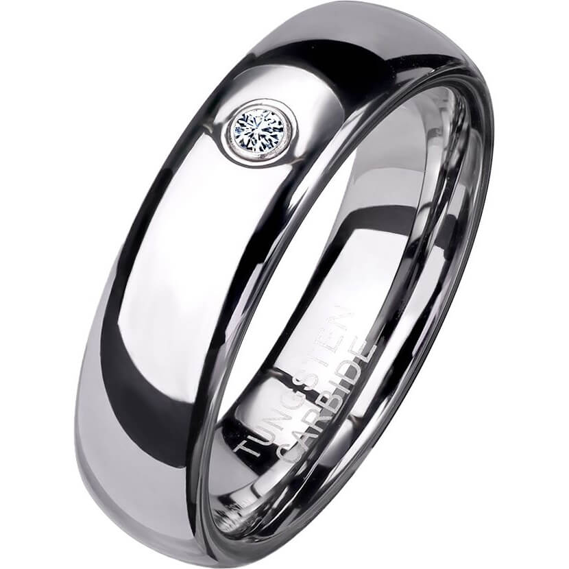 Fingerring Zirkonia Silber