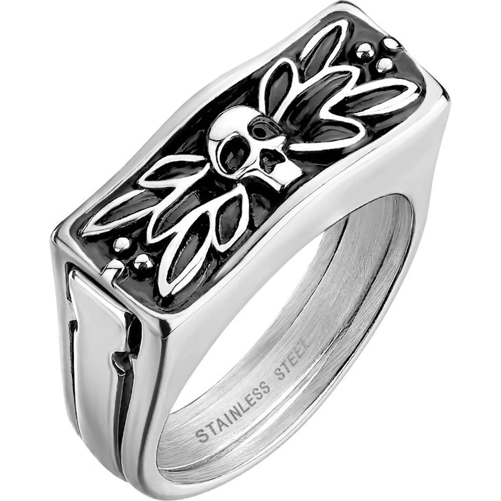 Fingerring 2 teiliger Geheimfach Ring