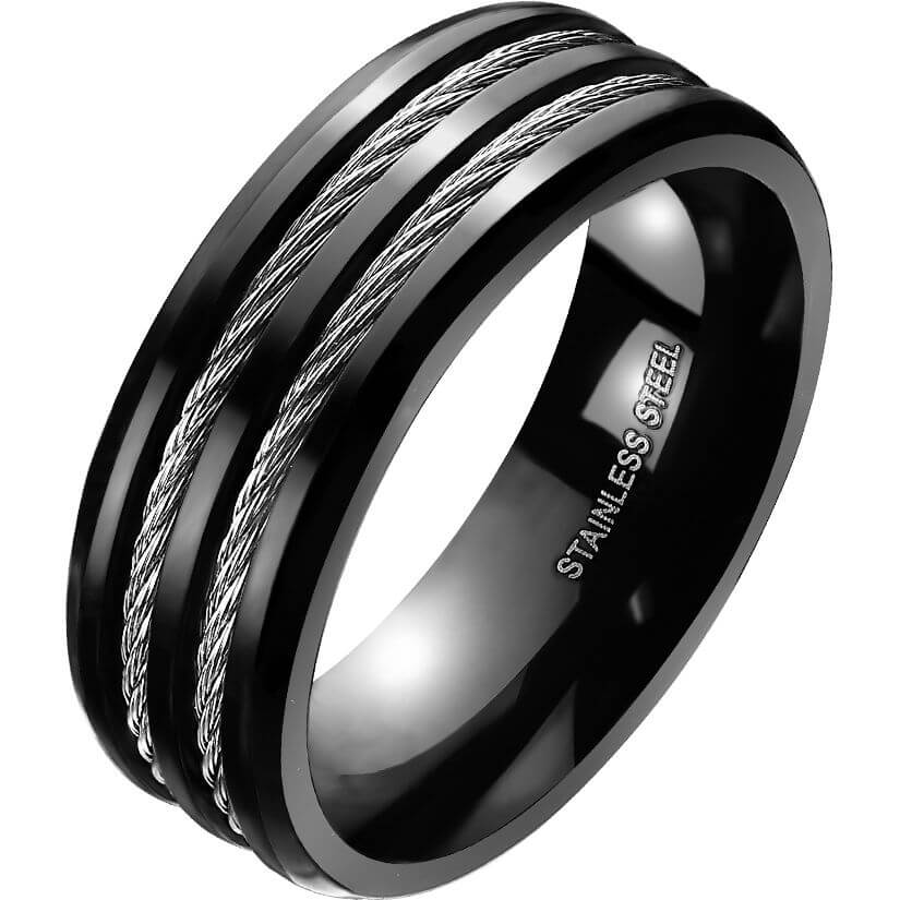 Fingerring Doppeldraht