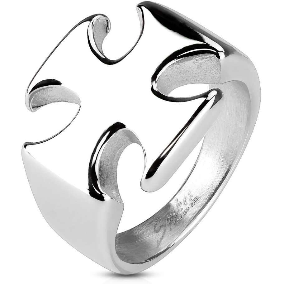 Fingerring Eisernes Kreuz Silber