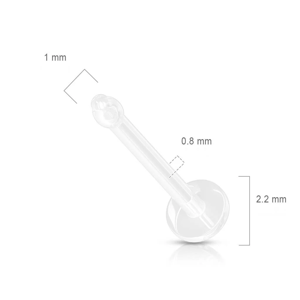 Labret Retainer Transparent - Image 3