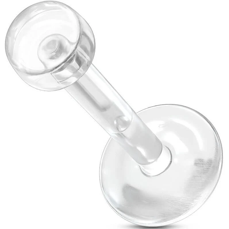 Labret Retainer Rund Flach