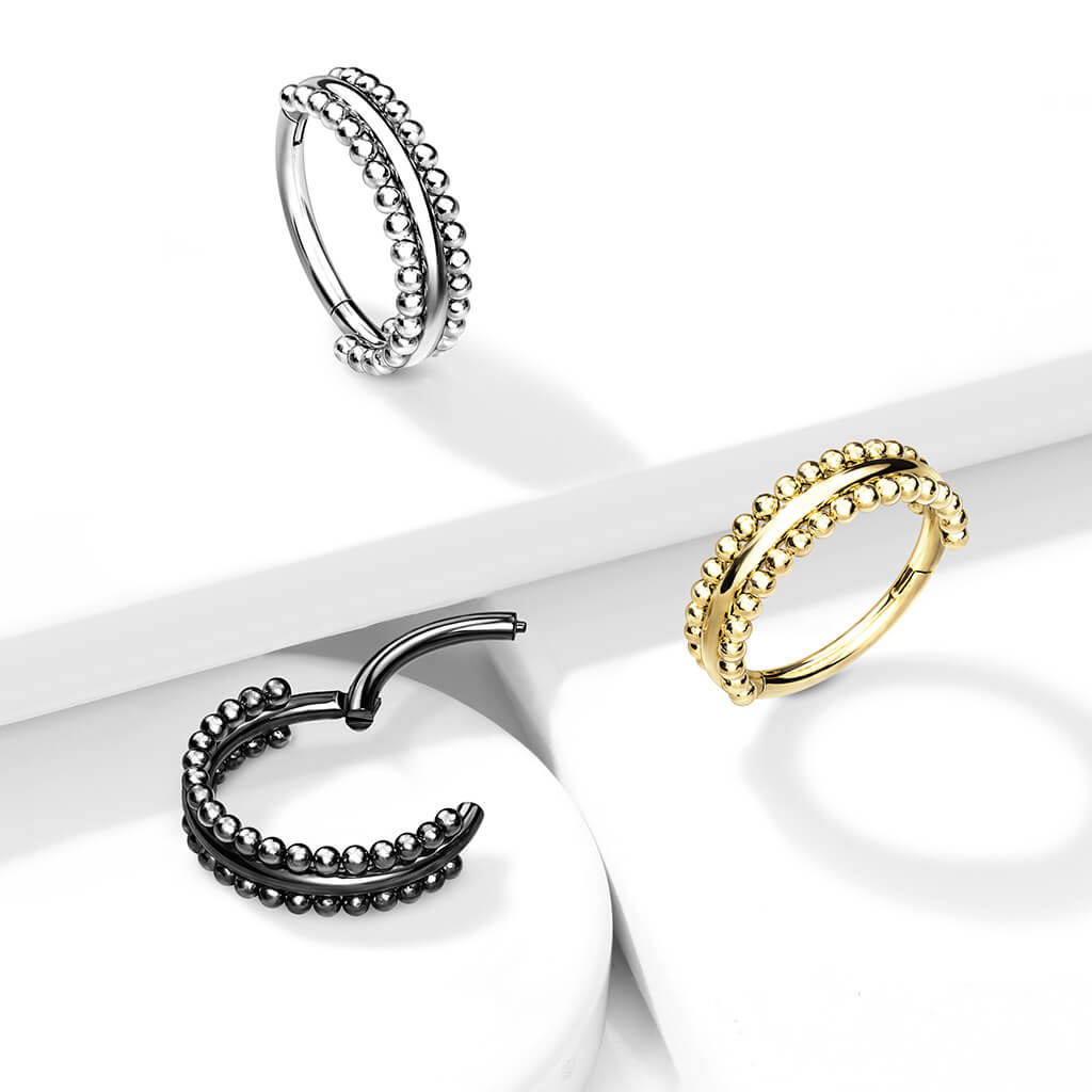 Ring Doppelreihe Kugel Clicker - Image 7