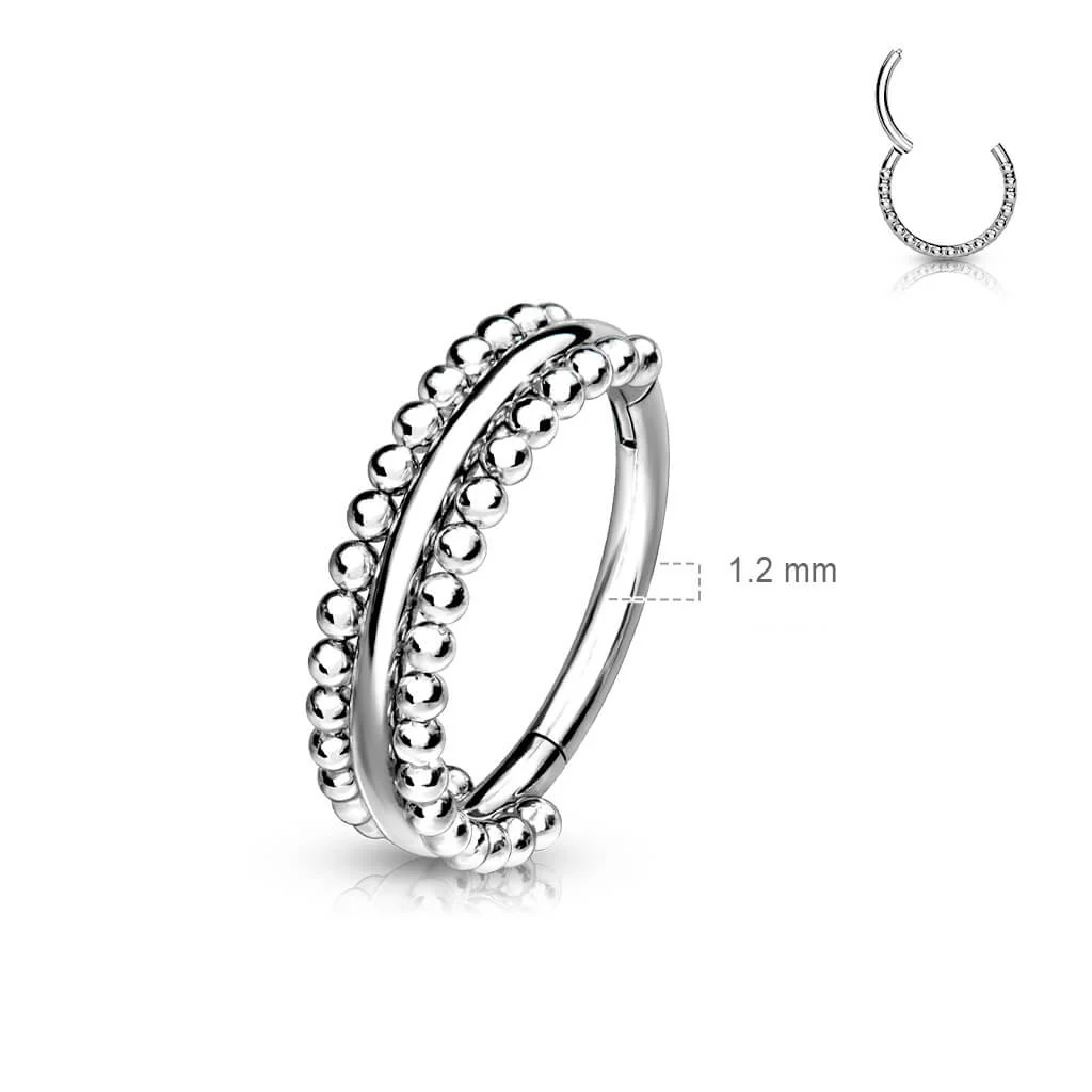 Ring Doppelreihe Kugel Clicker - Image 8