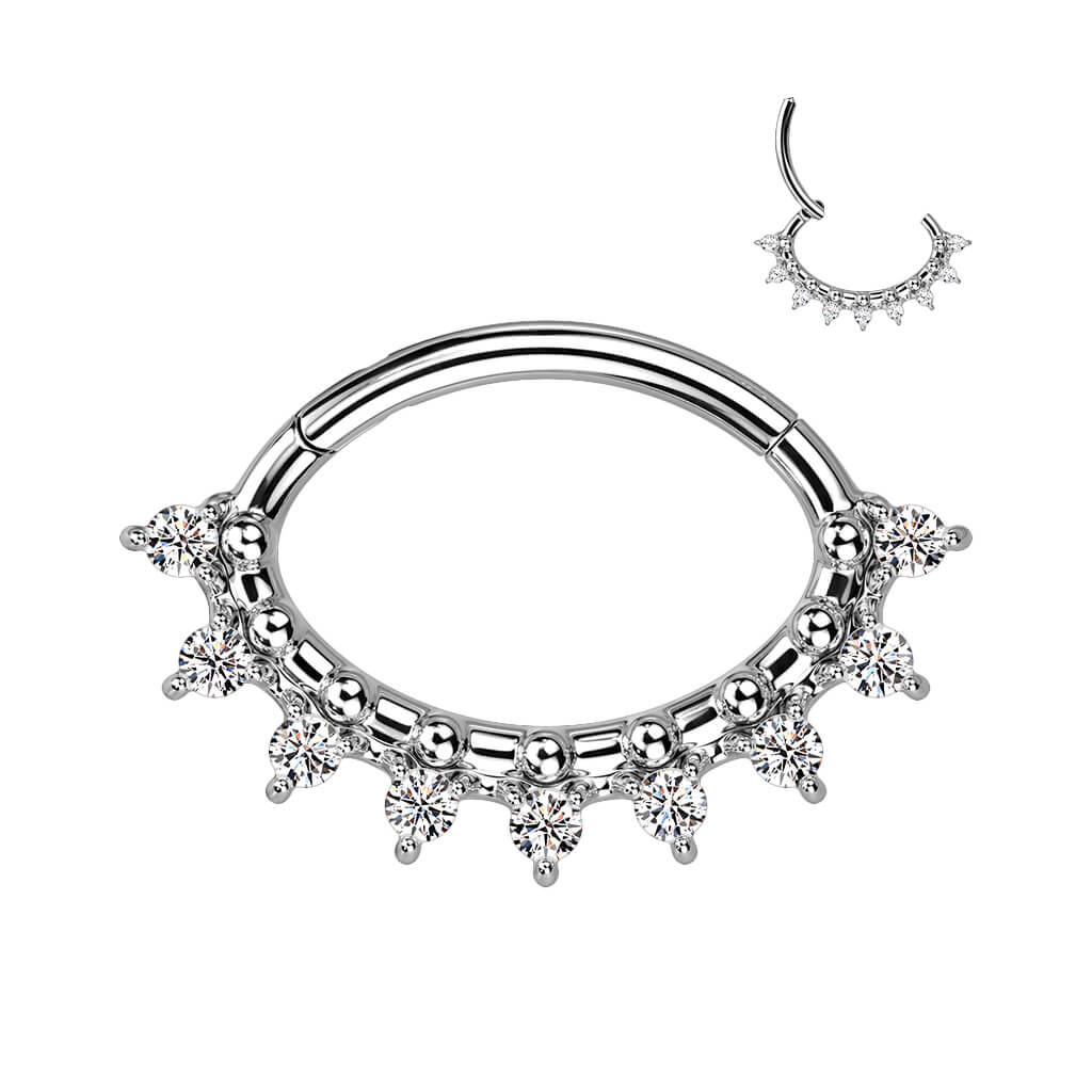 Ring Oval Zirkonia Clicker - Image 2