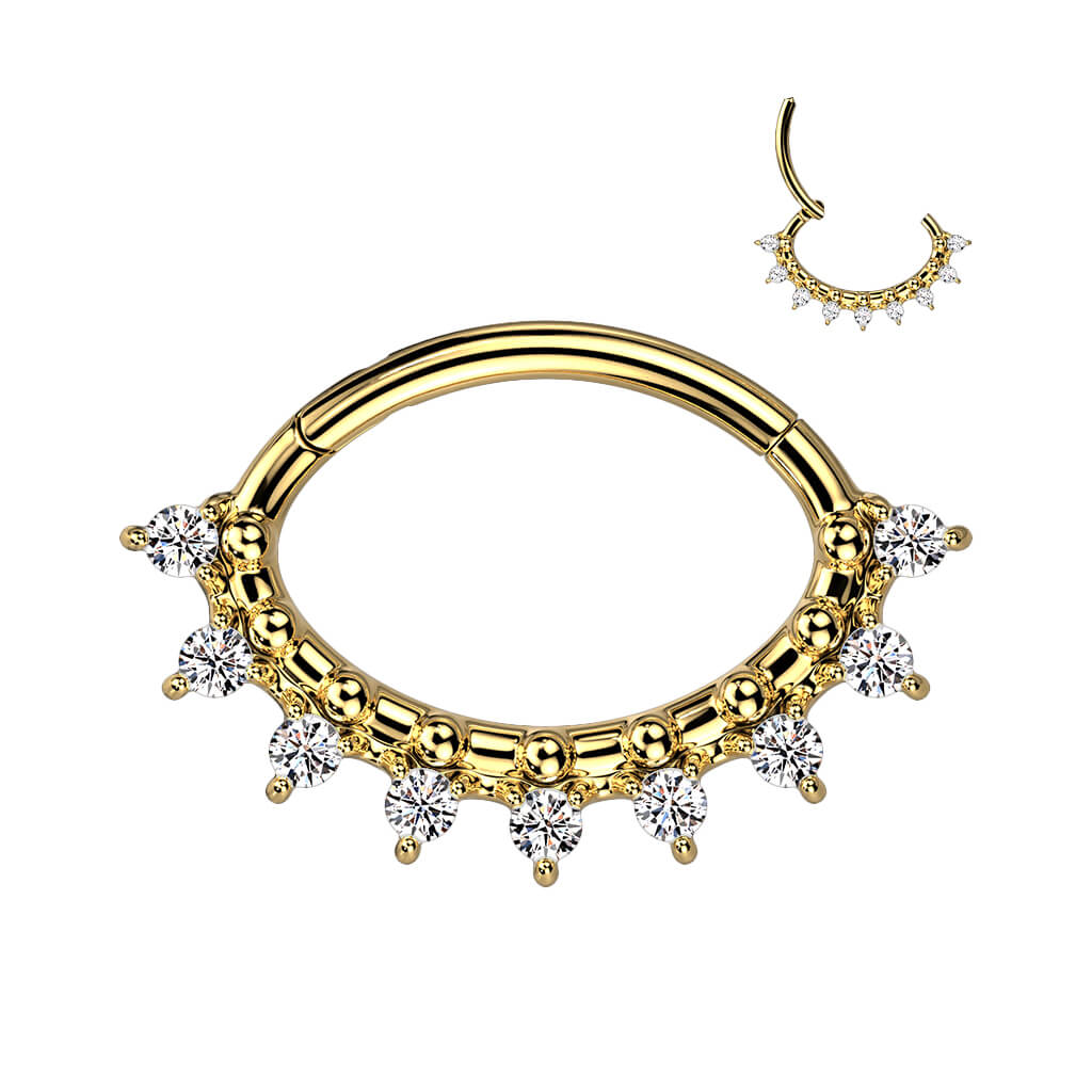 Ring Oval Zirkonia Clicker - Image 4