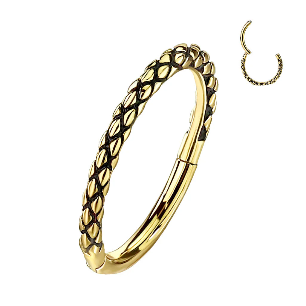 Ring Echsenhaut Clicker - Image 2
