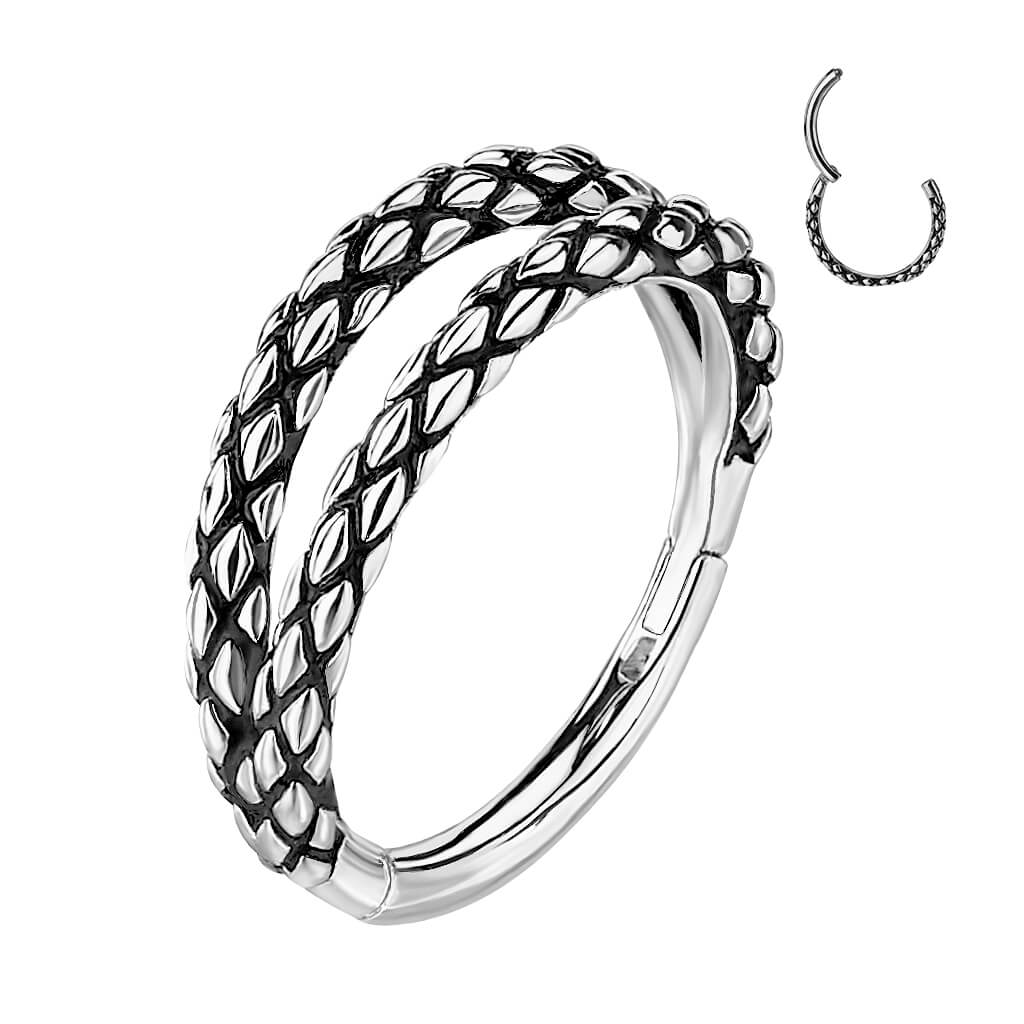 Ring Echsenhaut Clicker - Image 3