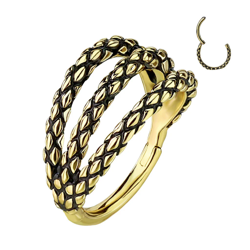 Ring Echsenhaut Clicker - Image 2