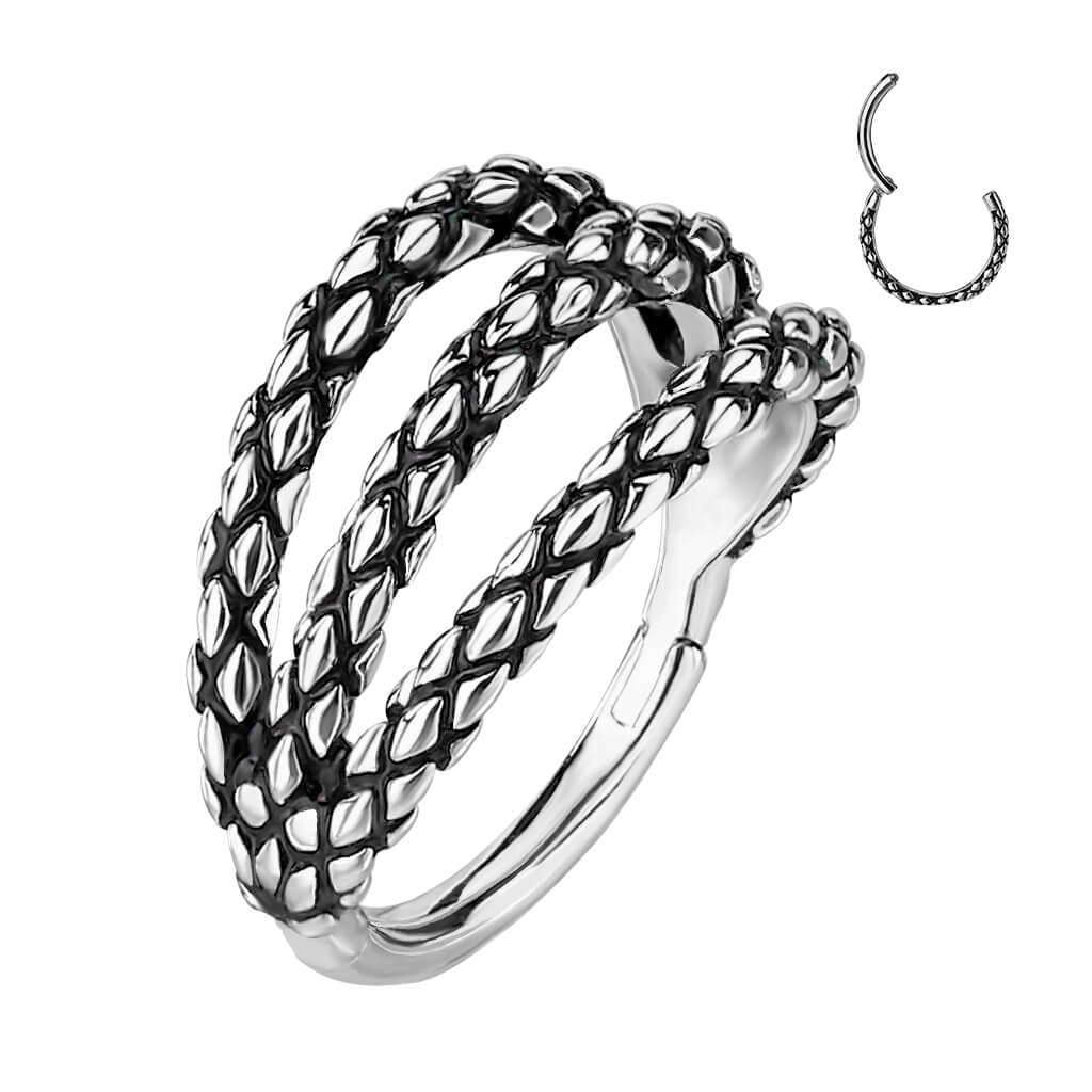 Ring Echsenhaut Clicker - Image 3